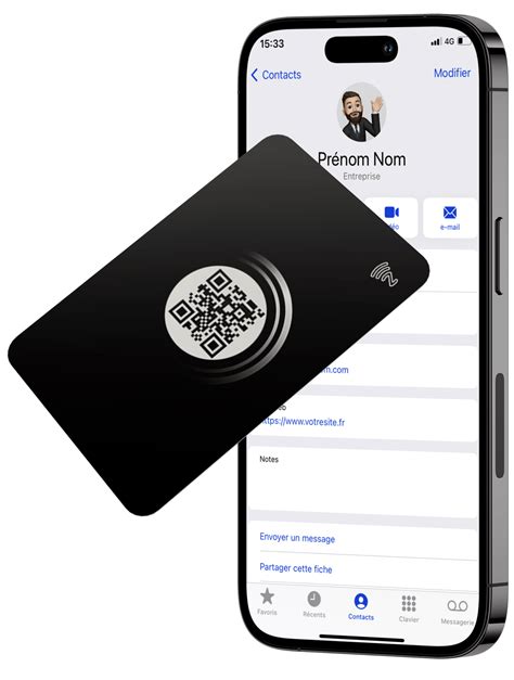 Webcarte La Carte de Visite Connectée .